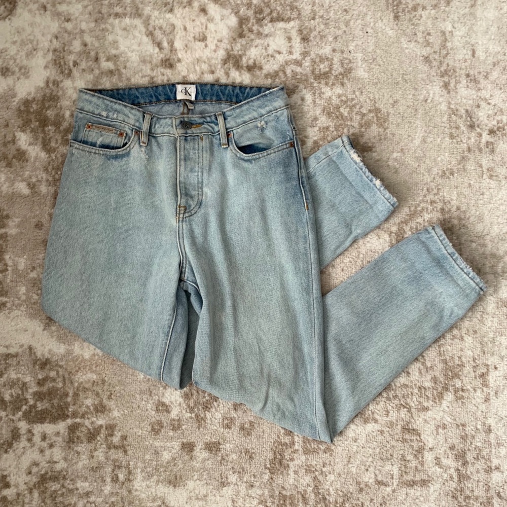 Calvin Klein High Waisted Mom Jeans